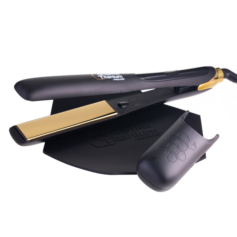 Prancha Graphite Titanium Babyliss Pro By Roger 1 -1/4