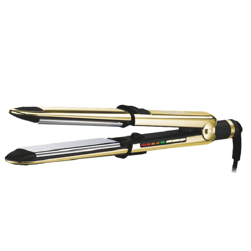 Prancha Super Nano Titanium BabylissPro Optima3000 Gold 